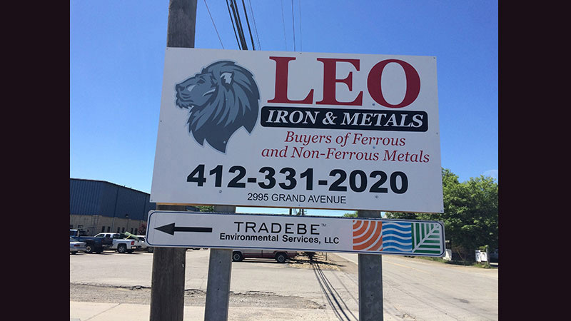 Aluminum Signs, Aluminum Signage, Pittsburgh Aluminum Signs, Industrial Signs, Durable signs, Pittsburgh Commercial Signs, All-weather signs, custom signs, business signs, outdoor signs, metal sign, signage, digitally printed signs, digitally printed meta