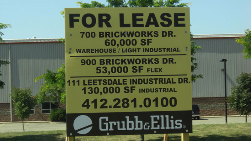 Pittsburgh Job Site Signs, Pittsburgh Real Estate Signs, Job Site Signs, Real Estate Signs, Yard Sign, Pittsburgh Signs, Job Site Sign, Real Estate Sign, Outdoor Signage, house sign, business sign, digitally printed signs, digitally printed banners