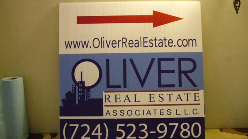 Pittsburgh Job Site Signs, Pittsburgh Real Estate Signs, Job Site Signs, Real Estate Signs, Yard Sign, Pittsburgh Signs, Job Site Sign, Real Estate Sign, Outdoor Signage, house sign, business sign, digitally printed signs, digitally printed banners