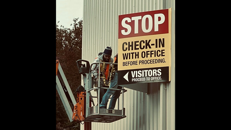 Sign Installation, Pittsburgh sign installation, commercial sign installation, professional sign installer, installation, Install, Install sign, Pittsburgh business sign, hanging signs, mounting signs, digitally printed signs, digitally printed graphics